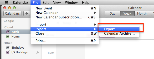 how to use ical as a timetable